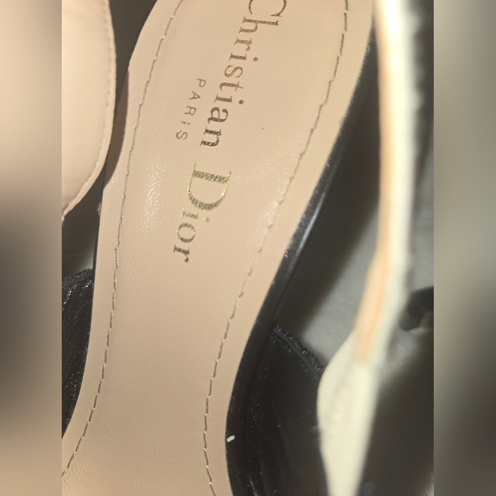 J'Adior Slingback PumpBlack Technical Fabric 37/ US 6.5 - Picture 11 of 17